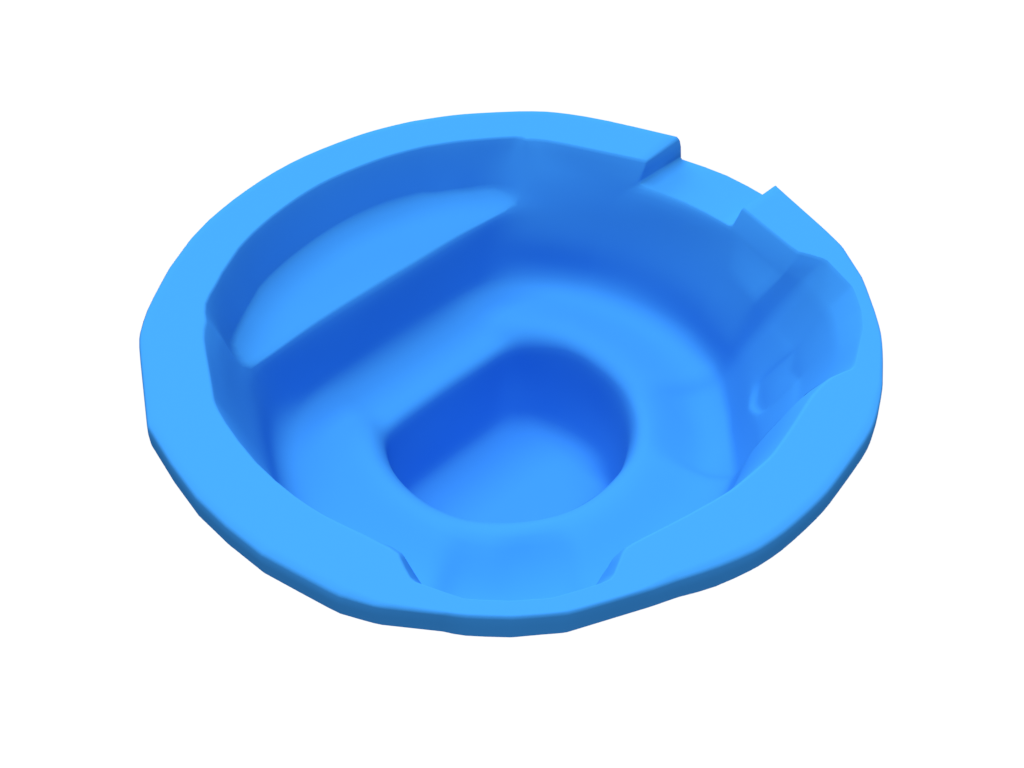 inground little rock spa spillover circular